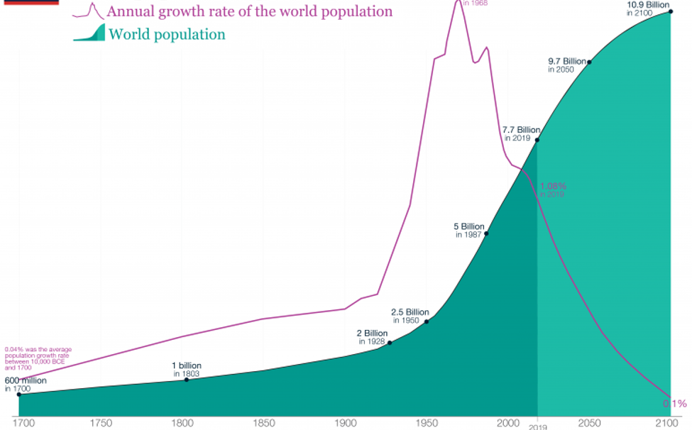 World population growth